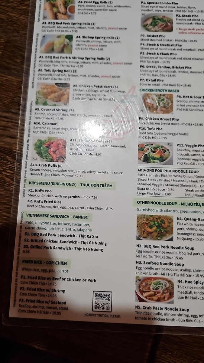 AZ Pho & Grill Menu - Image 6